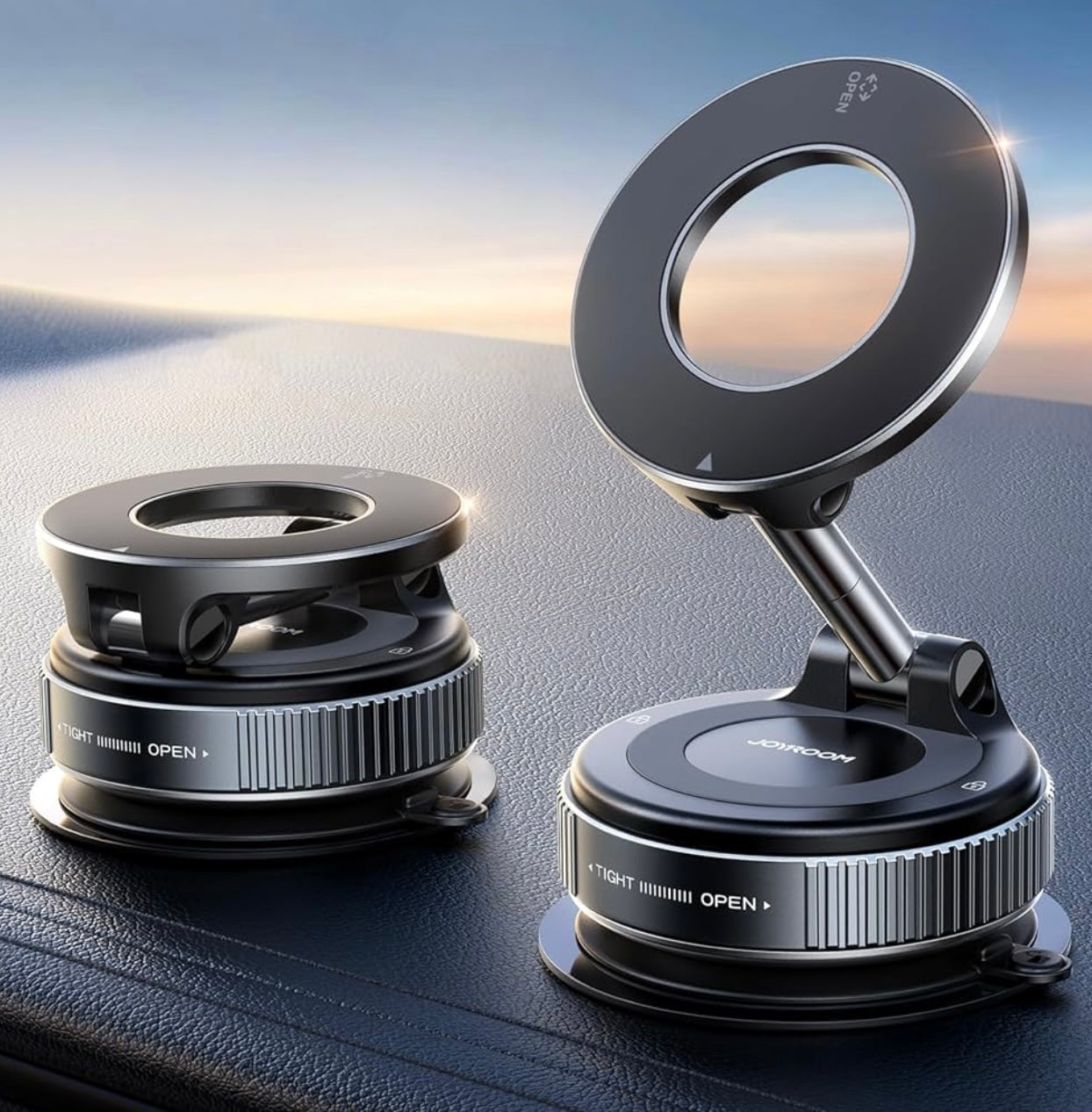 Supporto magnetico per telefono rotazione a tre assi.